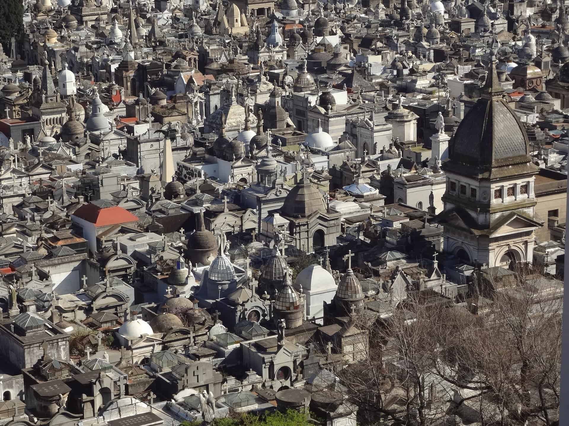 Cementerio de la Recoleta Cemiterio da Recoleta Buenos Aires Argentina