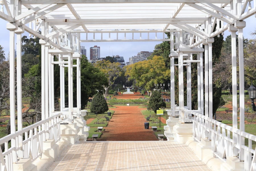 Rosedal de Buenos Aires Palermo Roseiral Jardim de Rosas