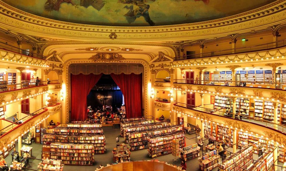 El Ateneo Buenos Aires Grand Splendid Libreria Livraria Bookstore Recoleta